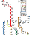 plan du Métro de Taipei MRT Taiwan