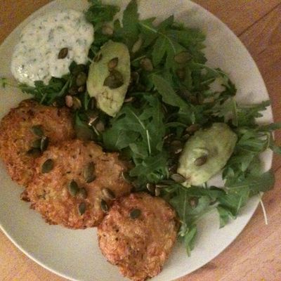 Galettes de riz au épices et parmesan