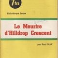 Le meurtre d'Hilldrop Crescent