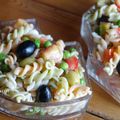 SALADE DE PÂTES AU THON ET AUX LÉGUMES