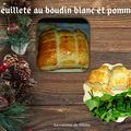 Feuilleté au boudin blanc et pomme