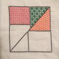 Blackwork Tangram (week 3)