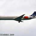 Aéroport Barcelone (Espagne): SCANDINAVIAN AIRLINES SAS (SPANAIR): MC DONNELL DOUGLAS MD-87 (DC-9-87): EC-JRR: MSN: 49612/1827.