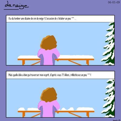 Il neige !