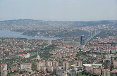 DU HAUT DE LA TOUR SAPPHIRE A ISTANBUL