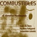 "les Combustibles" d'Amélie Nothomb