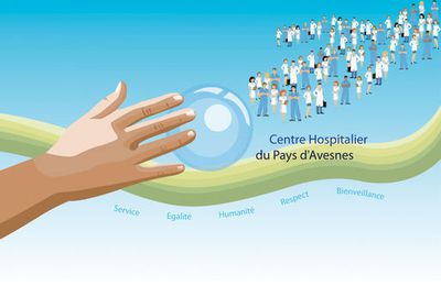 Illustrations pour le Centre Hospitalier du Pays d'Avesnes 