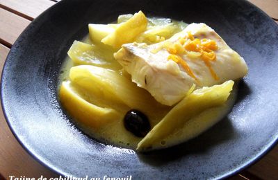 TAJINE DE CABILLAUD AU FENOUIL 