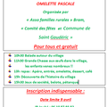 Omelette Pascale 17 avril 2017