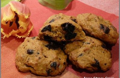 Cookies au potimarron et aux pépites de chocolat