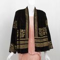Fortuny stenciled velvet jacket, 1930s