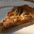 Tarte très estivale aux nectarines, figues et rhubarbe