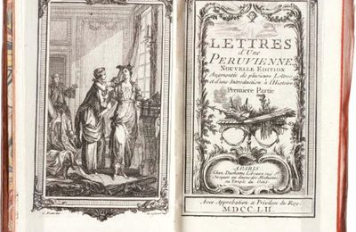 Lettres d'une Péruvienne, roman épistolaire de Françoise de Graffigny (1747)
