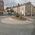 Rond-point à Méru