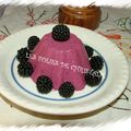 Mousse de mûres , une autre