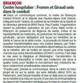 Fromm et Giraud unis dans le combat...