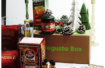 La DEGUSTA BOX: " plaisirs d'hiver"
