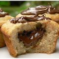 les muffins au Nutella 