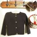 Cardigan raglan