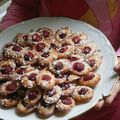 Mini financiers à la framboise et chocolat blanc