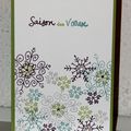 Blog Hop Carte de Voeux de la Stampin Class