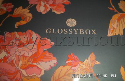 Glossybox - Octobre 2014 - Bouquet de soins