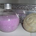 Sels de bain home-made