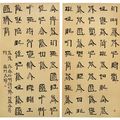 Xu Bing, Square Word Calligraphy: Crossing Brooklyn Ferry, Walt Whitman, 2018