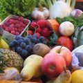 Fruits et légumes de la ferme