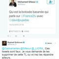 Raphaël Enthoven nie les tweets racistes de Mohamed Sifaoui... puis fait son Mea Culpa