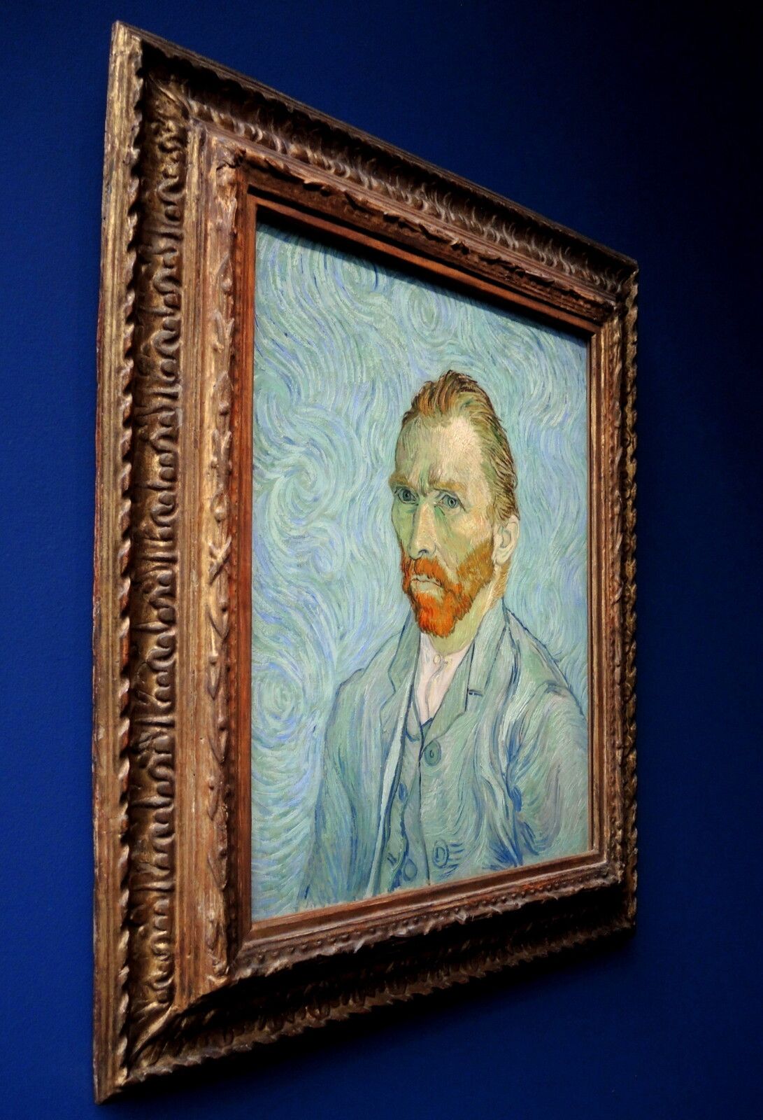 Paris, musée d'Orsay, autoportrait, Van Gogh, de profil (75)