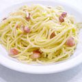 Spaghettis carbonara allégées