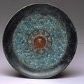 Bronze Buckle Ornament Inlaid with Malachite, Dian Kingdom, South West China, 2nd-1st century B.C.E.
