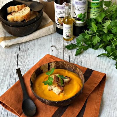 Velouté de butternut bio {recette}
