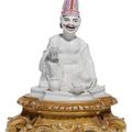 A Meissen pagoda figure, circa 1715-20