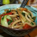 légumes sautés aux nouilles udon