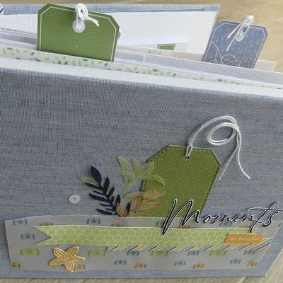 Mini-album "Moments en famille" - Kit du mois de la fée du scrap.