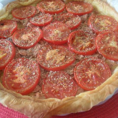 Tarte à la tomate 