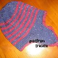 Bonnet Pévuvien pour bébé en tricot