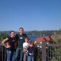 In the mountins, at Lake Arrowhead :)