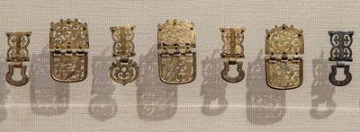 Gilt Bronze Belt Ornament, Jin Dynasty, 3rd-4th Century