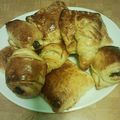 Les Viennoiseries...Croissants, pains au chocolat ..