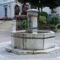 Fontaine à St Jean de Maurienne en Savoie