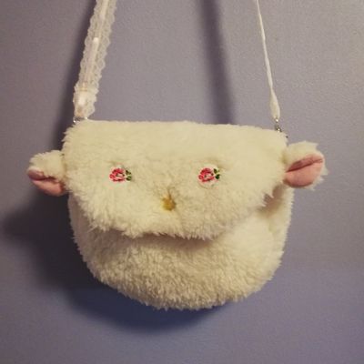 Sac besace mouton 