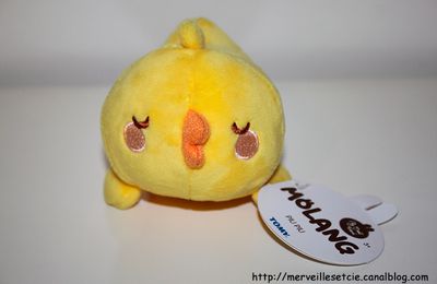 Mini peluche toute douce Piu Piu (Molang)