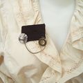 Broche Steampunk "Horloge"