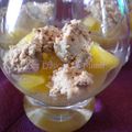 Verrine de foie gras à l'ananas caramélisé et piment d'espelette