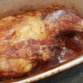 Deux recettes en une : gigot de 7 heures et salade de patates aux restes de gigot