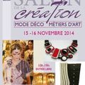 Salon de la création de Honfleur : du 15 au 16 novembre 2014