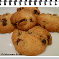 Cookies aux raisins secs